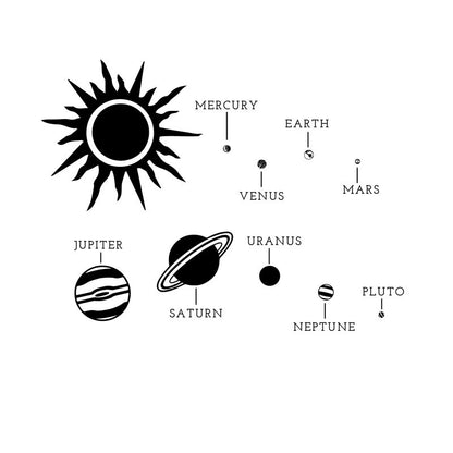 Solar System - Dana Decals