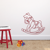 Pony Rocking Horse Outline - Dana Decals