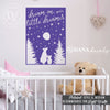 Dream on Little Dreamer Bear Scene - Dana Decals