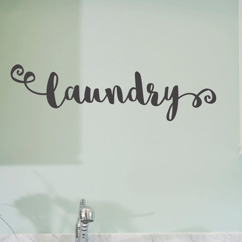 Laundry Room Sign - Dana Decals