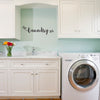 Laundry Room Sign - Dana Decals