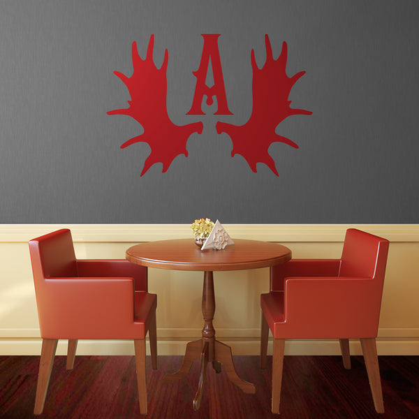 Antler Monogram - Dana Decals