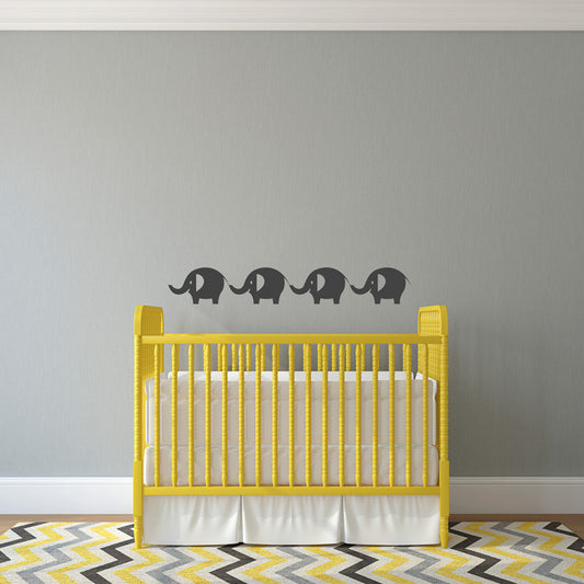 Elephants Marching - Dana Decals