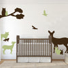 Woodland Creatures Animal Silhouettes - Dana Decals