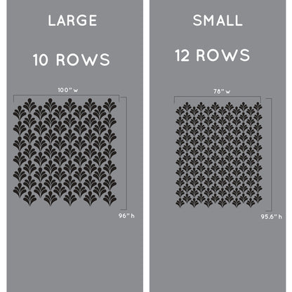 Art Deco Flower Petal Pattern - Dana Decals
