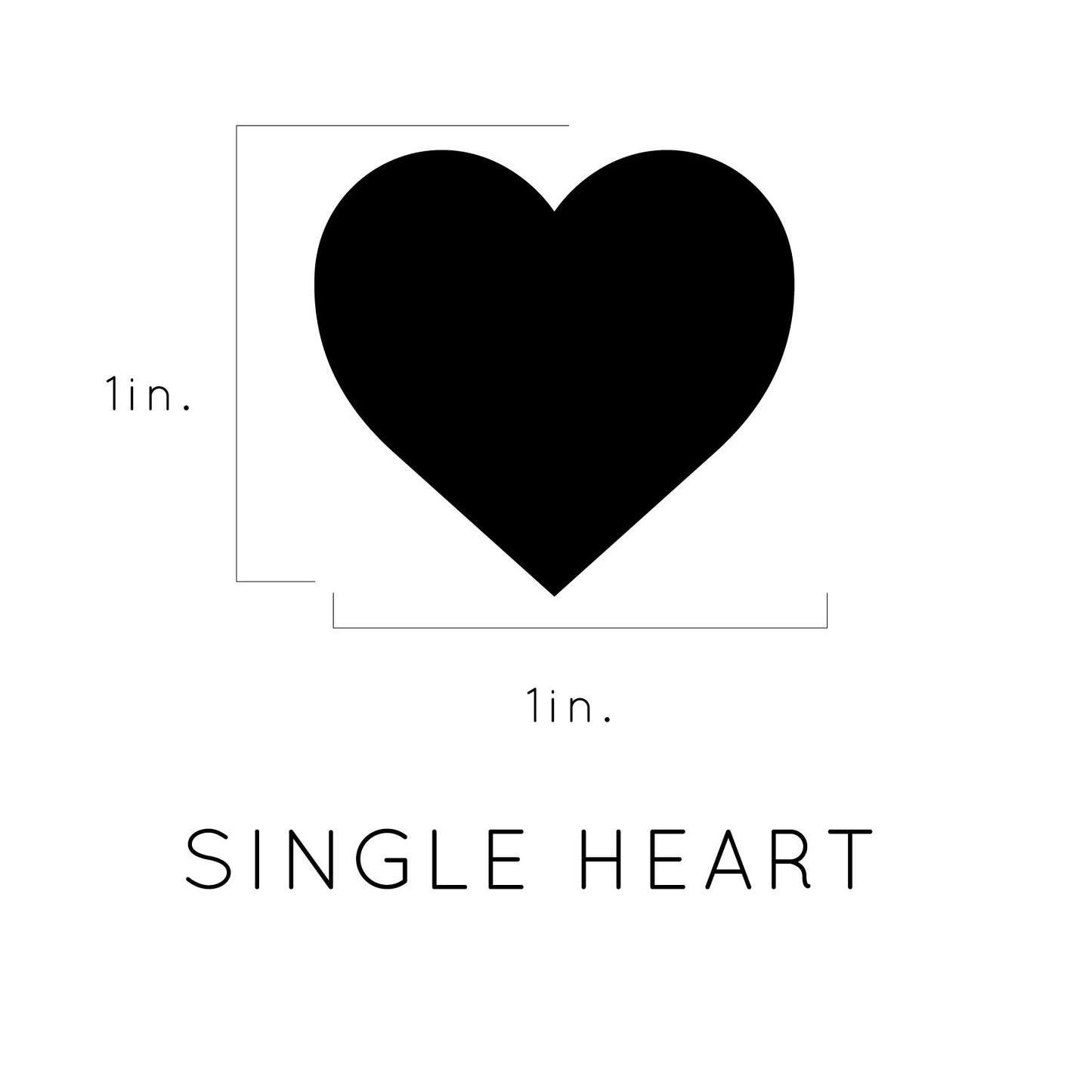 Tiny Hearts Pattern - Dana Decals