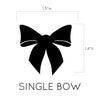 Tiny Bows Pattern - Dana Decals