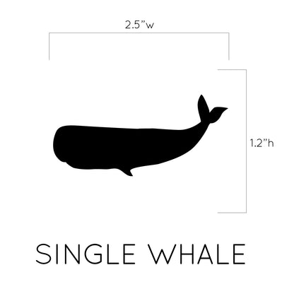 Tiny Whales Pattern - Dana Decals