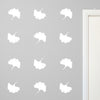 Ginkgo Leaves Pattern - Dana Decals