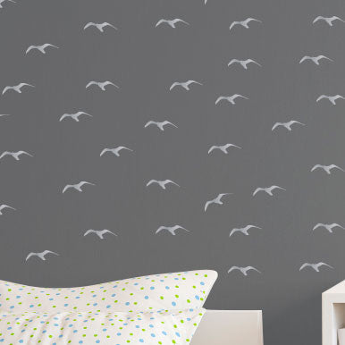 Tiny Seagulls Pattern - Dana Decals