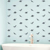 Tiny Dinosaurs Wall Pattern - Dana Decals