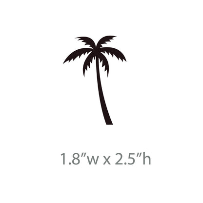 Tiny Palm Trees Pattern - Dana Decals