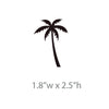 Tiny Palm Trees Pattern - Dana Decals