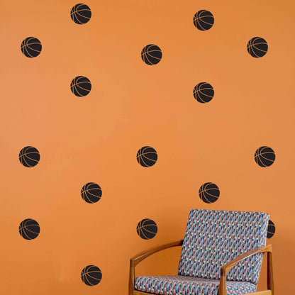Basketball Pattern - Dana Decals