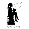 Girl Reading Books Magic Vinyl Wall Decal - Dana Decals