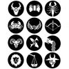 Zodiac Sign Icons - Dana Decals