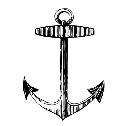 Vintage Anchor - Dana Decals