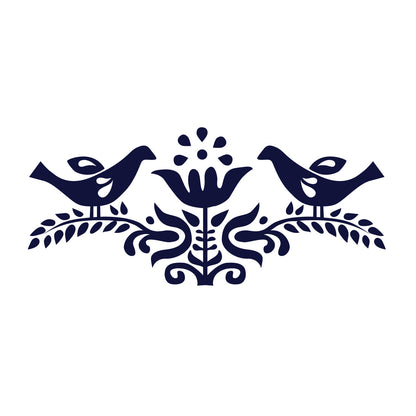 Scandinavian Bird and Branch - Dana Decals