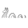 Loch Ness Cartoon - Dana Decals