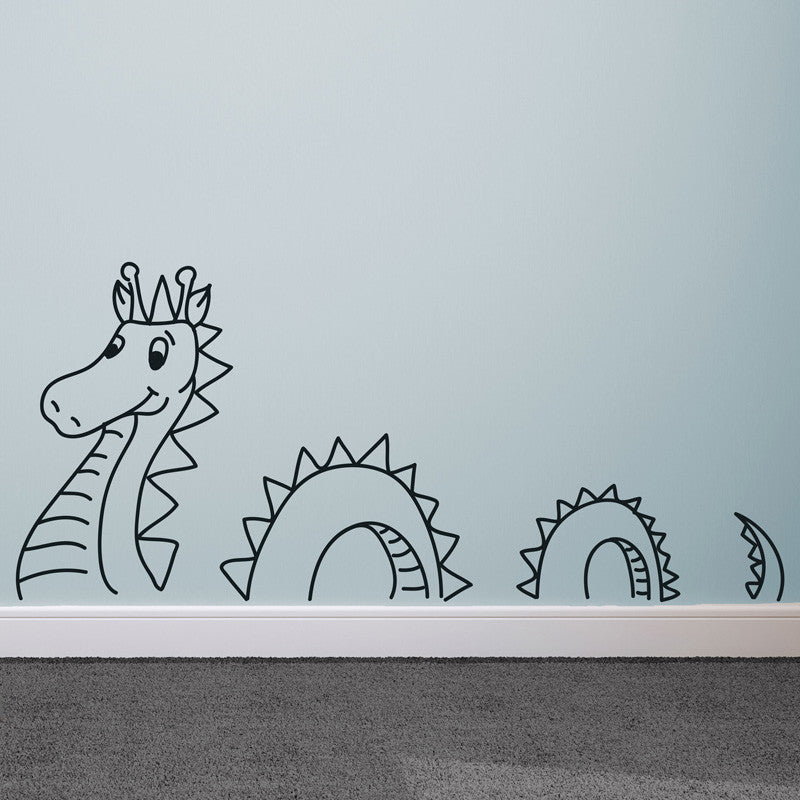 Loch Ness Cartoon - Dana Decals