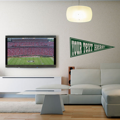 Personalized Team Sports Pennant - Dana Decals