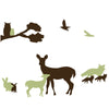 Woodland Creatures Animal Silhouettes - Dana Decals