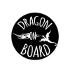 Dragon On Board Car Sticker - Dana Decals