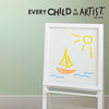 Every Child Is An Artist - Pablo Picasso Quote - Dana Decals