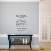 Democritus Nothing Exists but Atoms & Empty Space Quote - Dana Decals