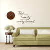 Time Spent with Family Quote - Dana Decals