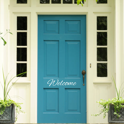 Welcome Door Sign - Dana Decals