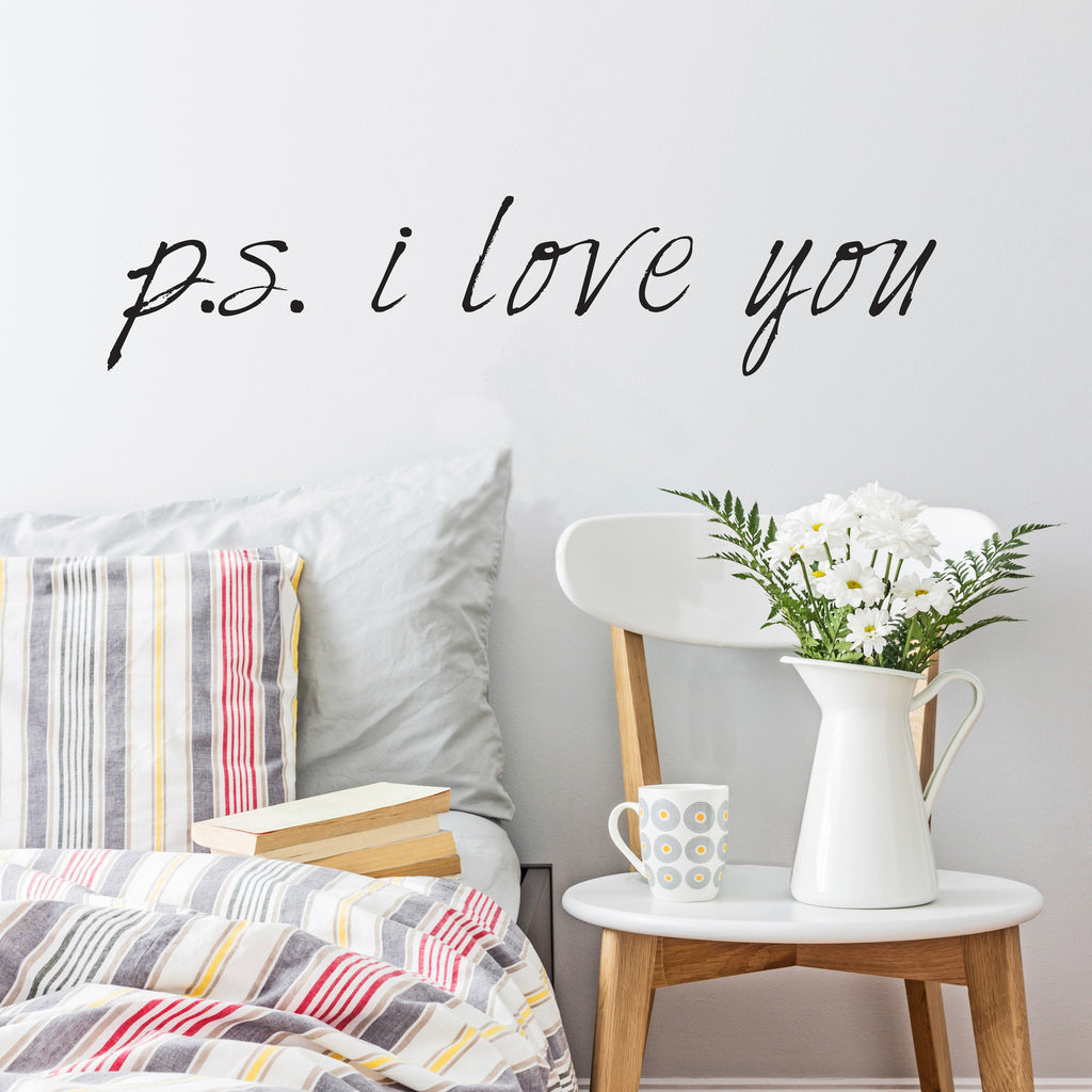 P.S. I Love You Quote - Dana Decals