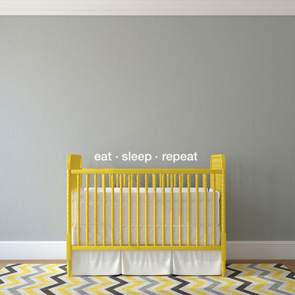 Eat Sleep Repeat Quote - Dana Decals