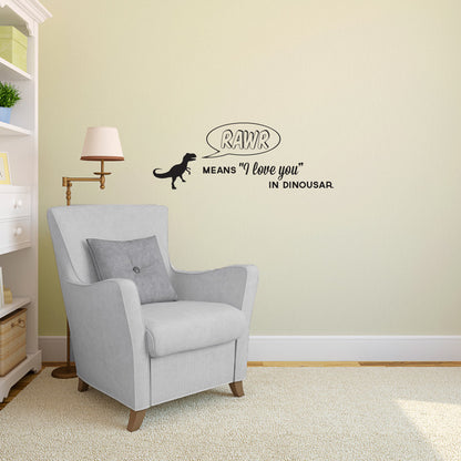 RAWR! Quote - Dana Decals