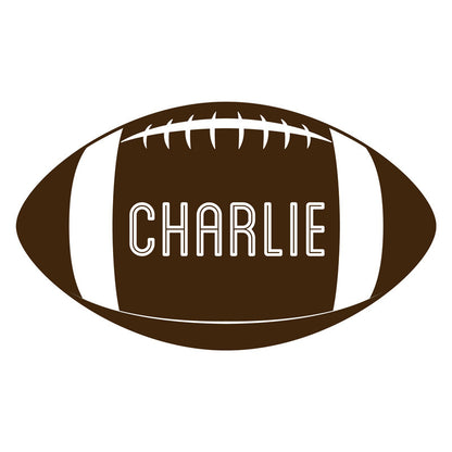 Personalized Football - Dana Decals