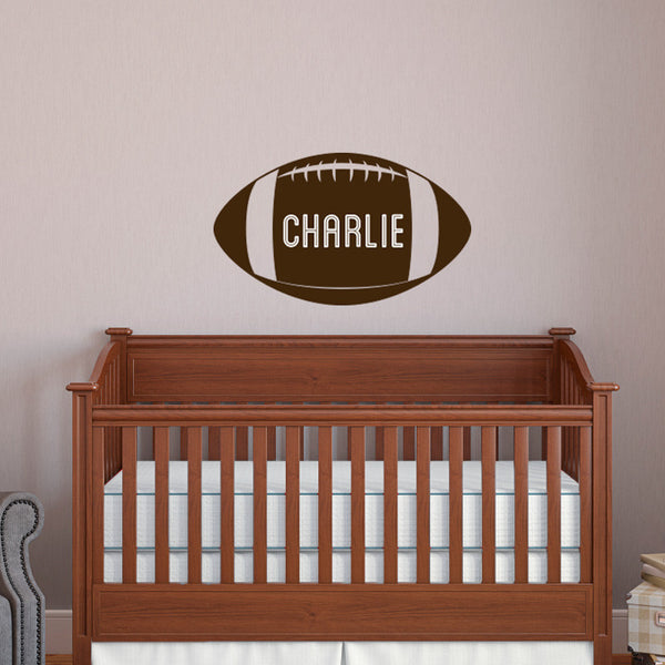 Personalized Football - Dana Decals