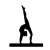 Gymnast Walkover Hand-stand - Dana Decals