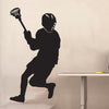 Guy Lacrosse Silhouette - Dana Decals