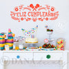 Feliz Cumpleaños Happy Birthday Sign - Dana Decals