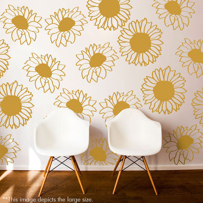 Sunflower Pattern - Dana Decals