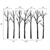 Leafless Winter Trees - Dana Decals