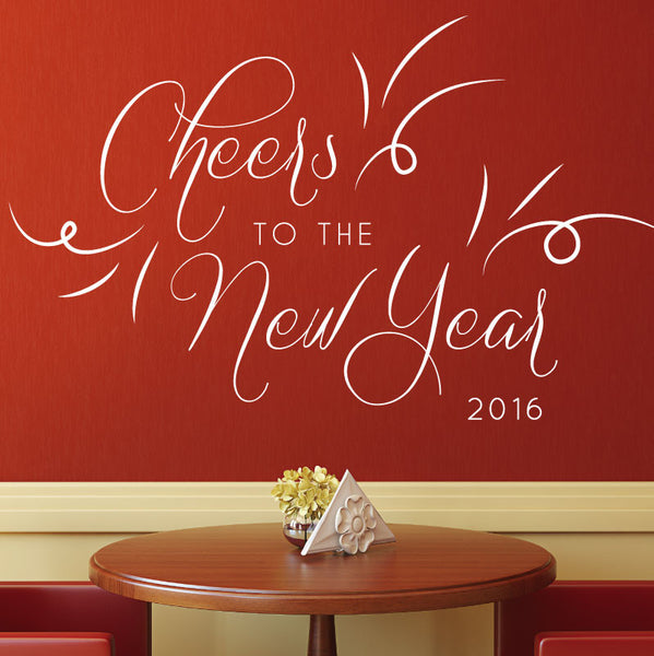 Cheers to the New Year - Dana Decals