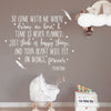 Come With Me Peter Pan Quote - Dana Decals