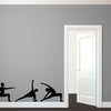 Yoga Posture Silhouettes (Medium) - Dana Decals