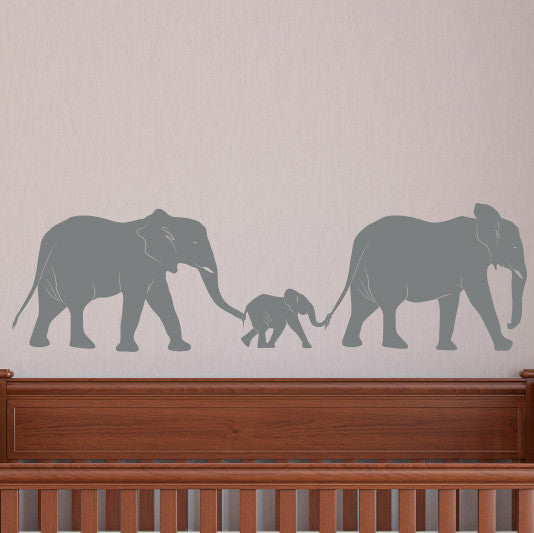 Elephant Train Family - Dana Decals