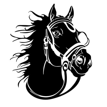 Horse Head Profile - Dana Decals