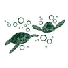 Sea Turtles with Bubbles - Dana Decals