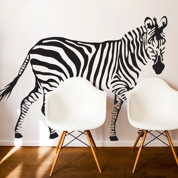 Life Size Zebra - Dana Decals