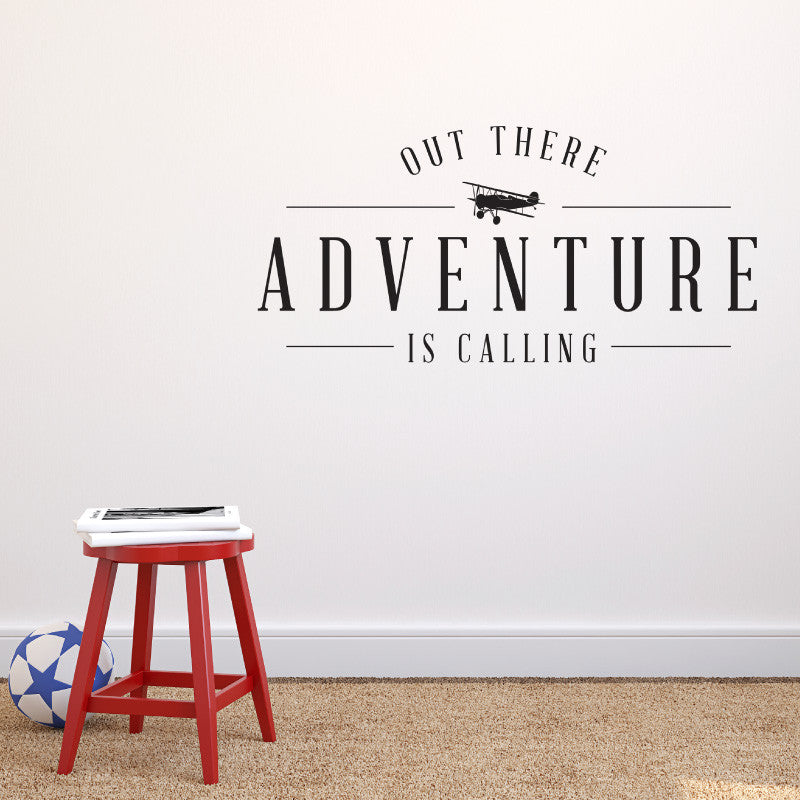 Adventure is Calling Quote - Dana Decals