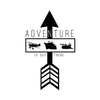 Adventure is out there Arrow Quote - Dana Decals